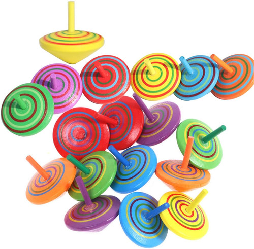 Holzkreisel für kinder 25 - holzkreisel, kinder,