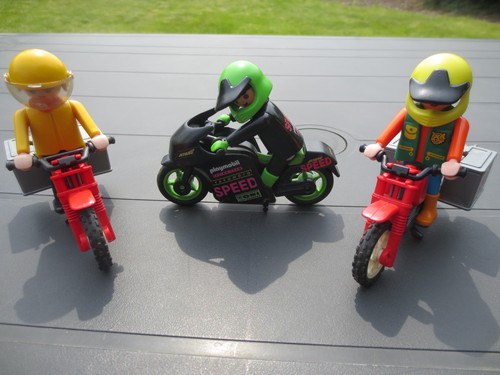 Playmobil motorräder rot - motorräder,