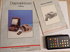 Kindermann Projektor: Fernbedienung für Diafocus 2500 MPC, Anleitungen, Katalog