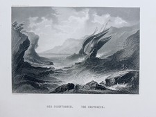 Salvator rosa der schiffbruch - salvator,