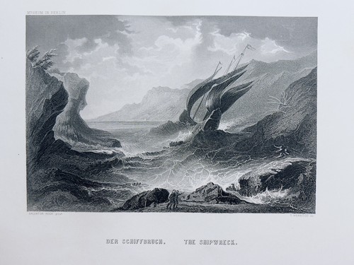 Salvator rosa der schiffbruch - salvator,