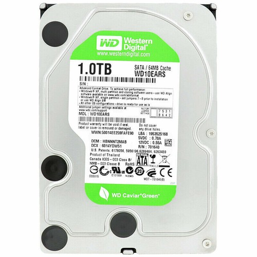 Westren digital wd10ears - wd10ears, 1tb
