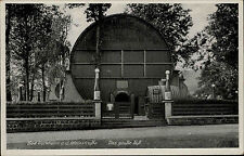 Bad Dürkheim an der Weinstraße alte Ansichtskarte ~1930 Partie am großen Fass