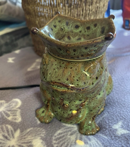 Partylite froschkönig keramik - froschkönig,