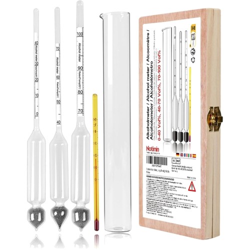 Alkoholmeter set 3er - alkoholmeter,