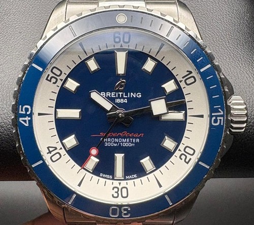 Breitling superocean blue - breitling,