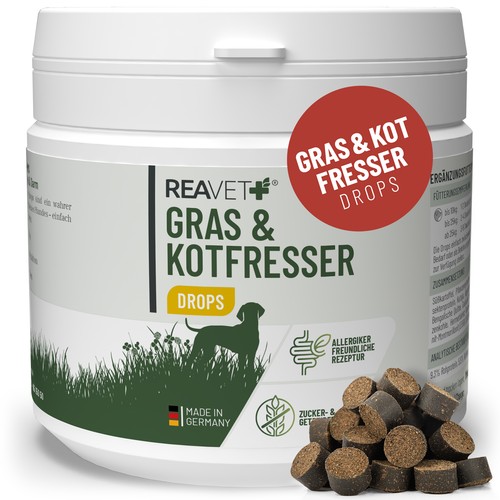 Reavet gras kotfresser - gras, drops