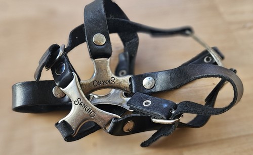 Sancho schwarze leder vintage - schwarze,