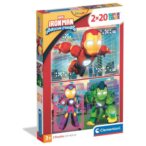 Clementoni marvel iron - iron, man