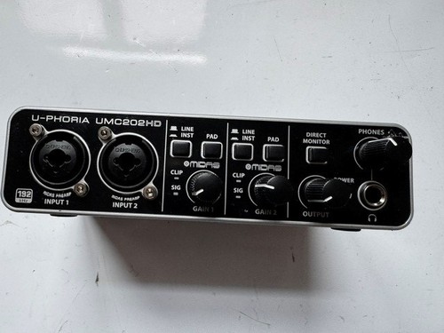 Behringer phoria umc202hd - behringer,