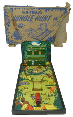 Vintage jungle hunt flipper - vintage,