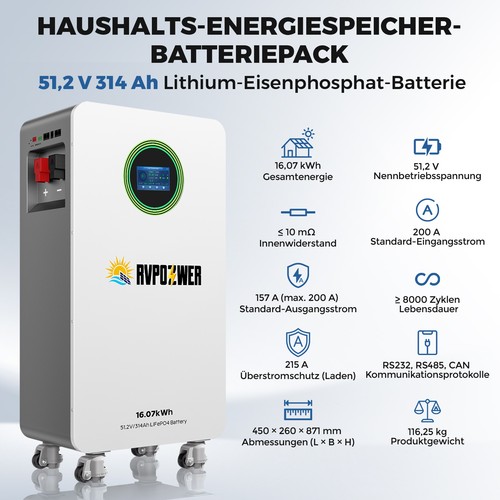 48v 314ah 300ah lifepo4 - 314ah,