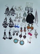 Schmuck Konvolut: Ohrringe, Clips, .. Bastelschmuck