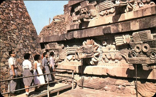 Teotihuacan templo - templo, de