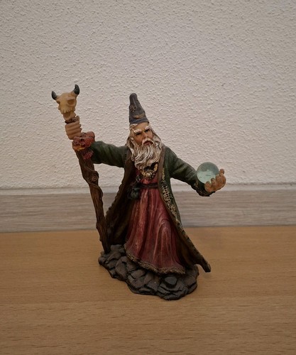 Zauberer magier höhe 16 cm - -,