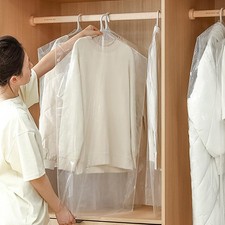 SIYINGSAERY 30 Stück Kleidersack Transparent Anzugtasche Kleidersäcke Kleider