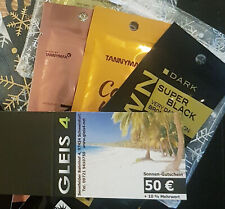 Gutschein Sonnenstudio GLEIS4 Schweinfurt Solarium Sonnenbank Sonne Bräunung 