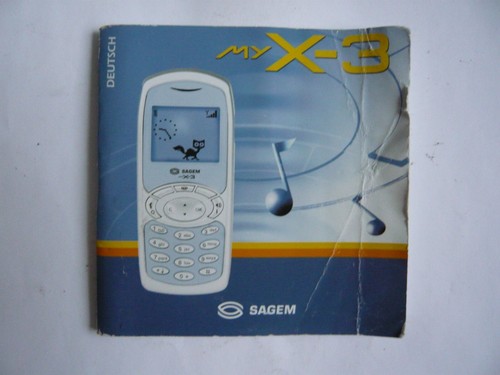 Sagem x 3 - sagem,