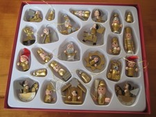 1 Paket mit 26 goldfarbenen