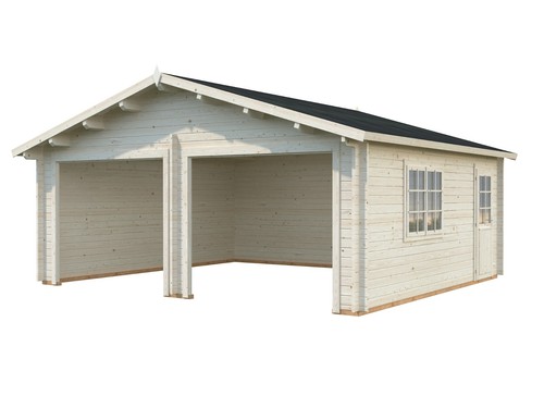 Doppel holzgarage roger 4 - doppel, 28,4