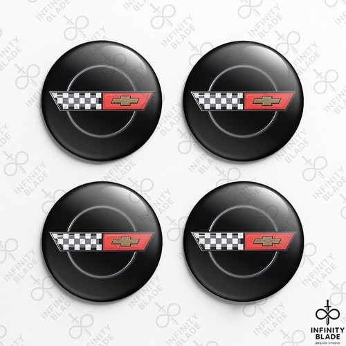 Corvette emblem - 4x,