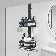 Duschablage zum Hängen Duschregale hängeregal Duschkorb Edelstahl ohne Bohr