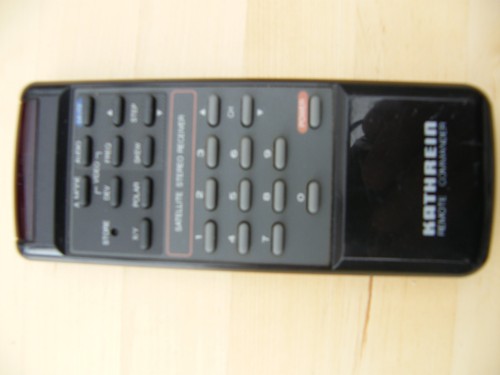 Fernbedienung kathrein alt - kathrein,