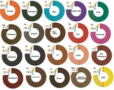 5 x 18 g Holzbeize Beize Möbelbeize Pulver Pulverbeize 21 Farben zur Auswahl