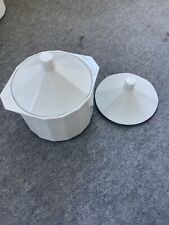 Polygon weiß "kein Hotel" v. Rosenthal , Suppen Terrine mit Deckel groß(R2)