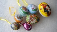 5 Ostereier Blecheier & 2