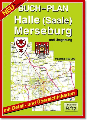 Buchstadtplan halle - buchstadtplan, (saale)