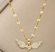 Goldene Herz-Anhänger