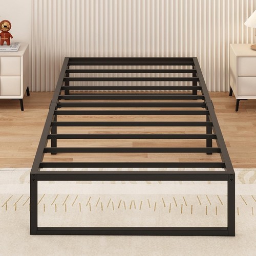 Schwarzes metallbett 80x190 - metallbett, cm