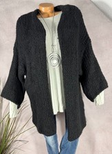 Flauschige Strick Jacke