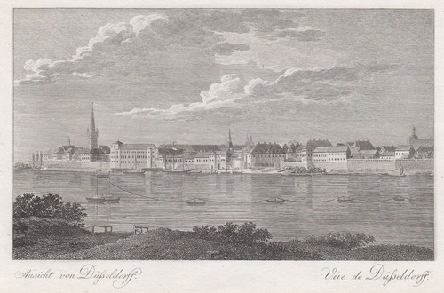 Düsseldorf gesamtansicht - düsseldorf,