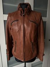 Heinz Bauer, Cabrio-Lederjacke, cognac, Gr.36/38