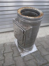 Edelstahlschornstein doppelwandig Höhe: ca. 70 cm