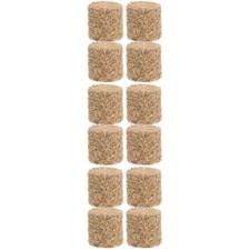  3 Pieces Heu Deko Mini