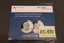 Deutschland 20 Euro Silber PP