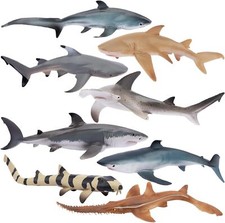 TOYMANY 8 Stück Hai