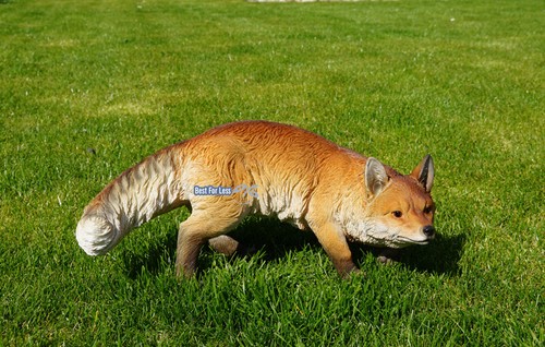 Fuchs lauernd dekofigur - lauernd, figur