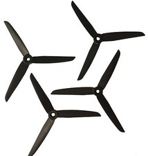 2 Stück (7x3,5)" Original GWS 3-Blatt Propeller Set (1x Cw + 1x CCW) Multimotor
