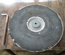 Einscheibenmaschine gebrauch Schleif Teller 406 mm für Roll oder Columbus E400 S