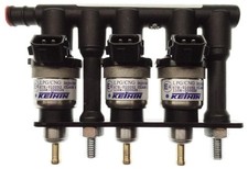 Prins VSI Keihin Einspritzrail 3zyl KN8 Grün 32cc LPG Autogas Düsen Original