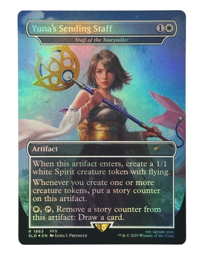Mtg yuna sending staff - mtg, /