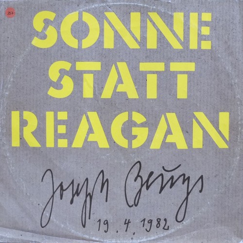 Joseph beuys sonne statt - sonne,