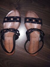 Laura Lenti Sandale, schwarz,  Gr. 39