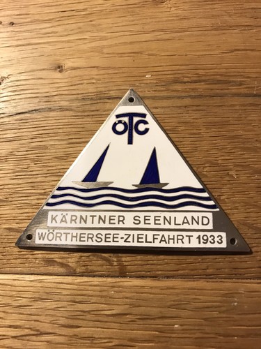 Wörthersee 1933 emaillierte