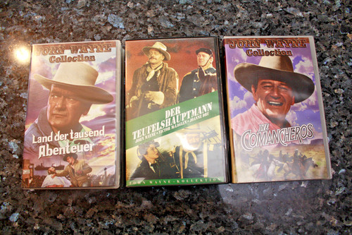Vhs john wayne - 3,