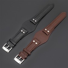 22mm Echtleder Uhrenarmband